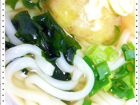 じゃがバターうどん